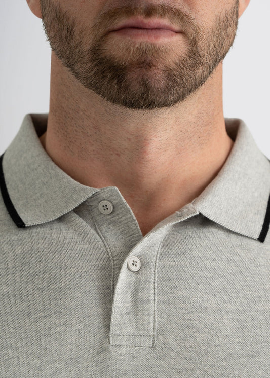 american-tall-mens-polo-greymix-black-detailcollar