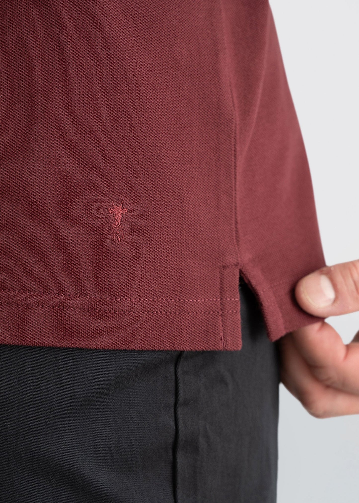 american-tall-mens-polo-maroon-blue-detailtexture