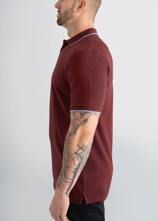 american-tall-mens-polo-maroon-blue-side