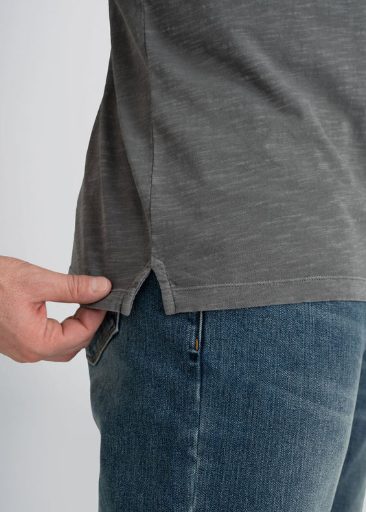 american-tall-mens-slub-polo-slate-detailtexture