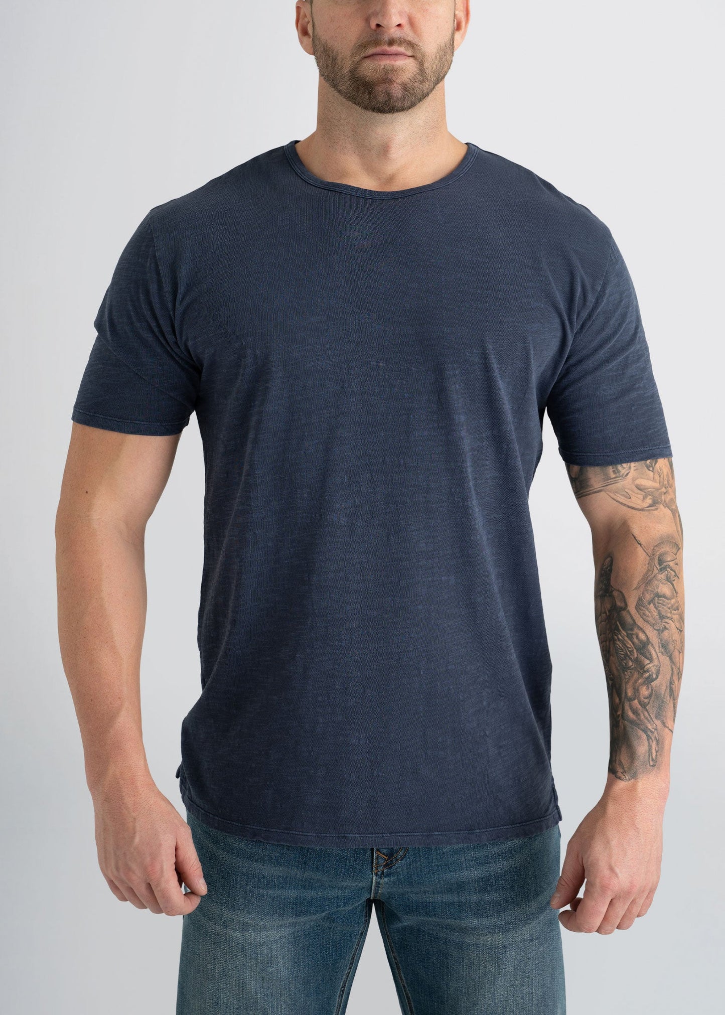 american-tall-mens-slub-tee-navy-front