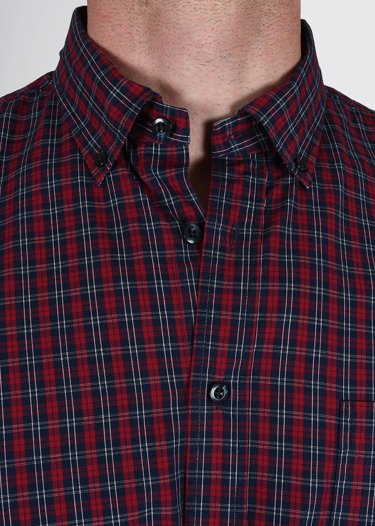 american-tall-mens-soft-wash-red-windowpane-collar