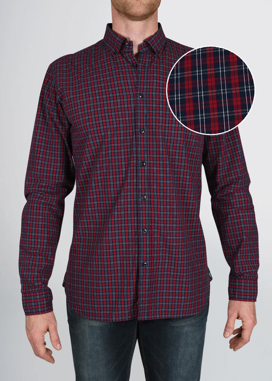 american-tall-mens-soft-wash-red-windowpane-frontswatch