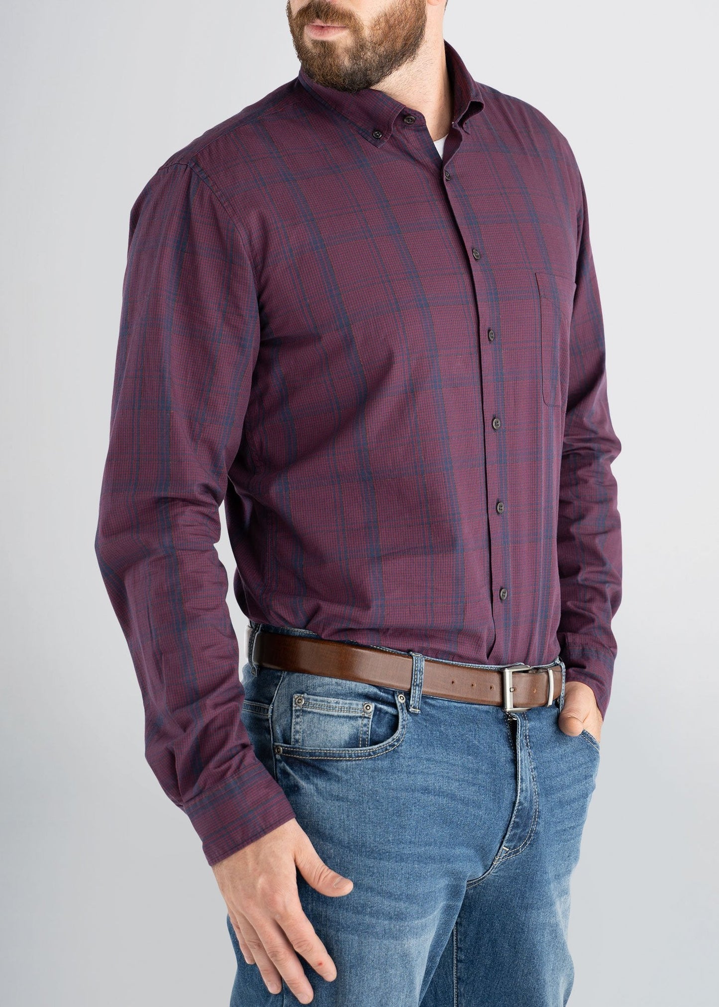 american-tall-mens-softwash-maroonnavy-side