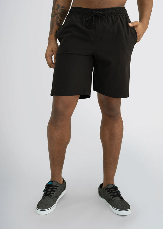 american-tall-mens-swim-trunks-black-front