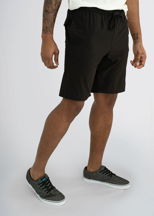 american-tall-mens-swim-trunks-black-side