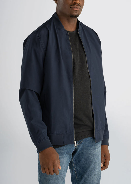 american-tall-nylon-bomber-navy-front
