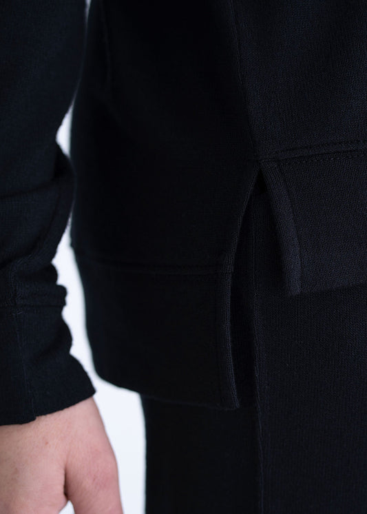 american-tall-womens-lounge-crewneck-black-detail