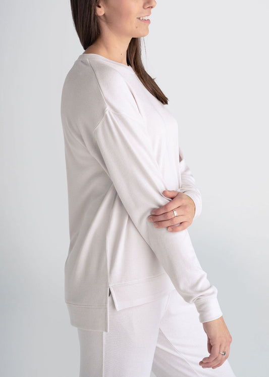 american-tall-womens-lounge-crewneck-blush-side