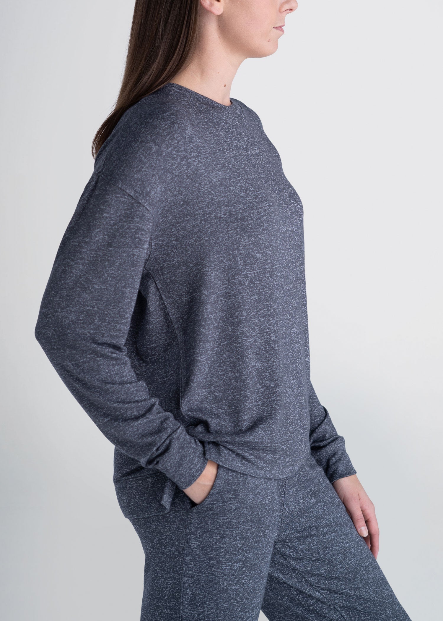 american-tall-womens-lounge-crewneck-charcoal-side