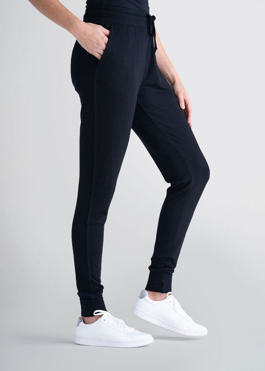 american-tall-womens-lounge-jogger-black-side