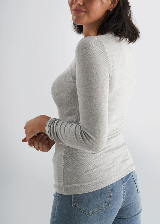 american-tall-womens-ribbed-longsleeve-grey-side