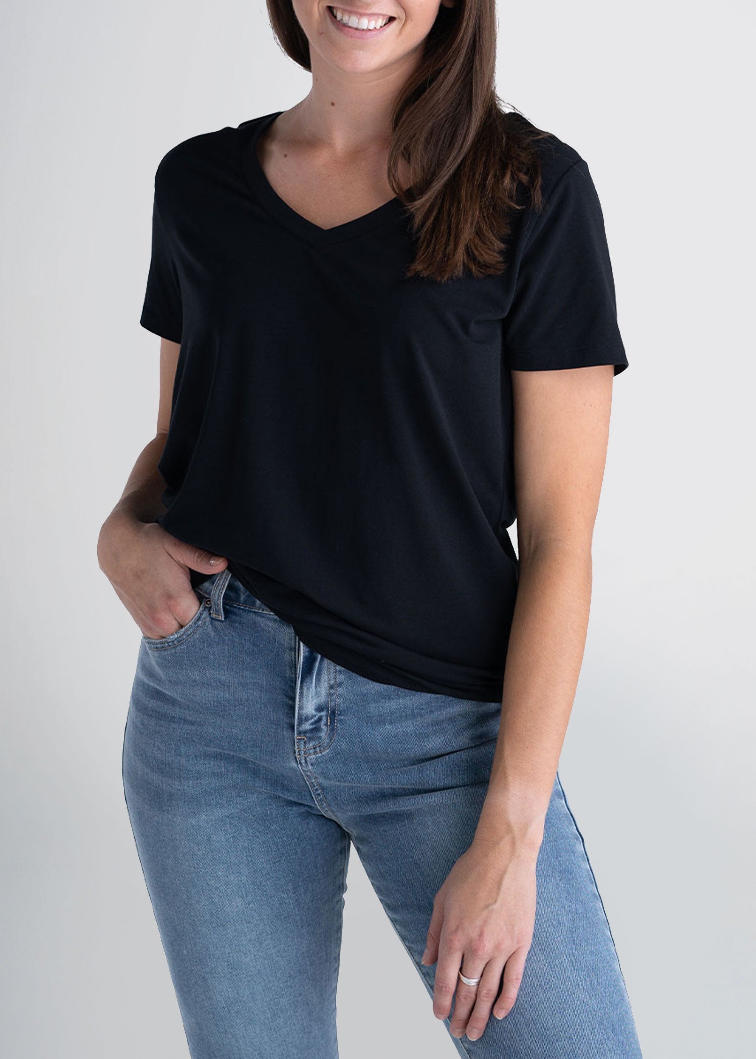 american-tall-womens-scoop-tee-black-front