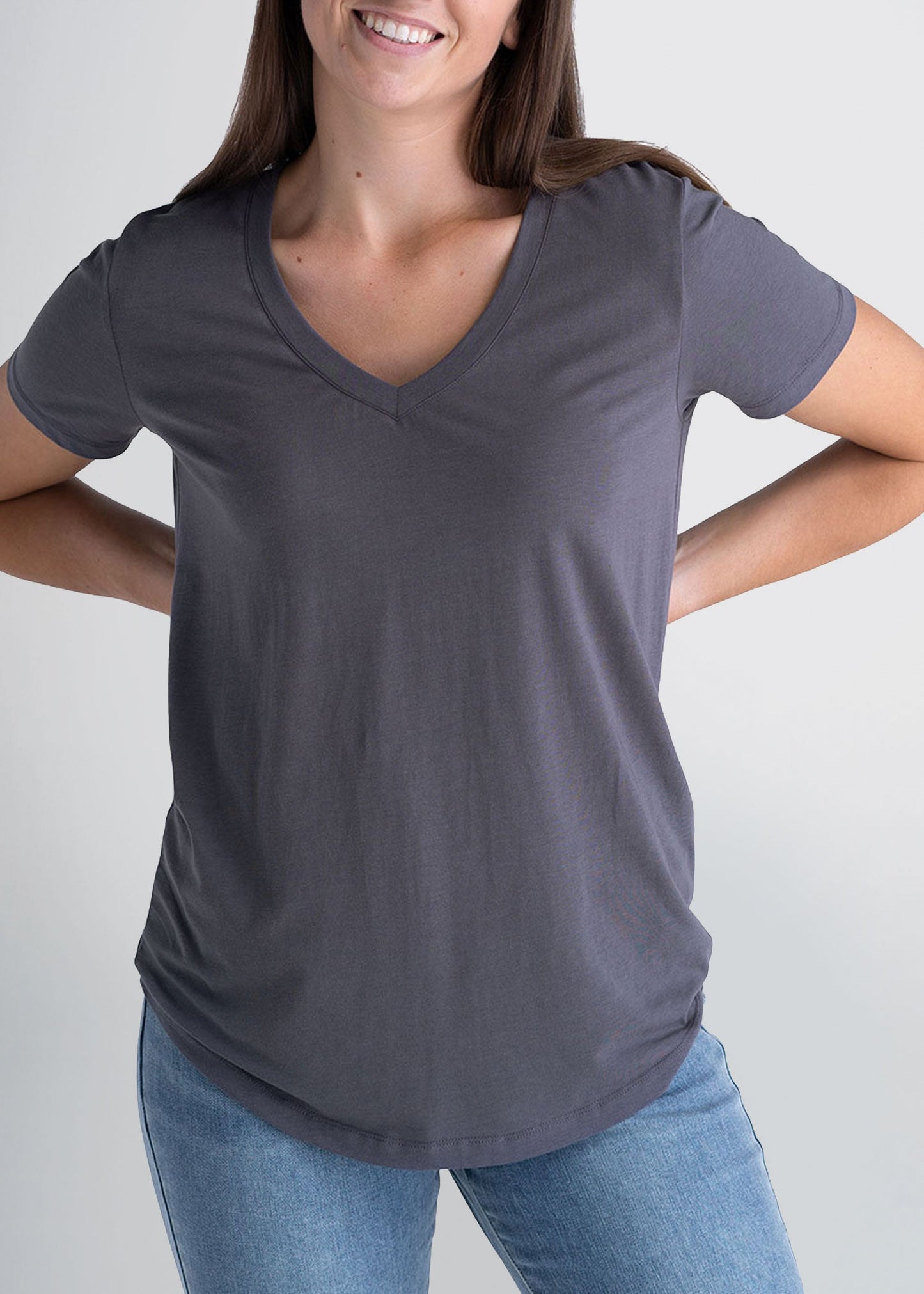 american-tall-womens-scoop-tee-charcoal-front