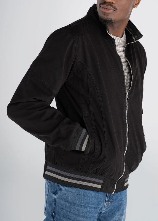 americantall-cotton-bomber-black-front