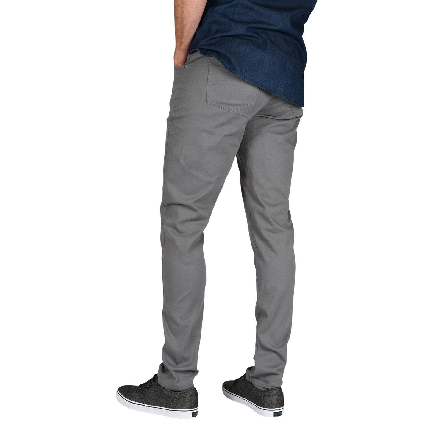 tapered-fit-pants-for-tall-guys-charcoal