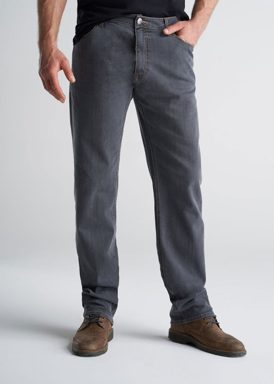 J1 STRAIGHT-LEG Tall Men's Jeans in Grey