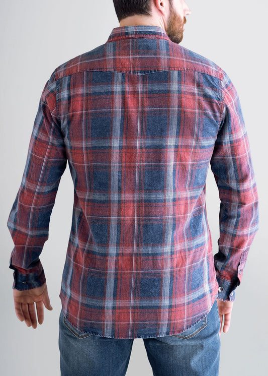 longjohn-and-sons-mens-indigo-wash-sumacred-navyplaid-back